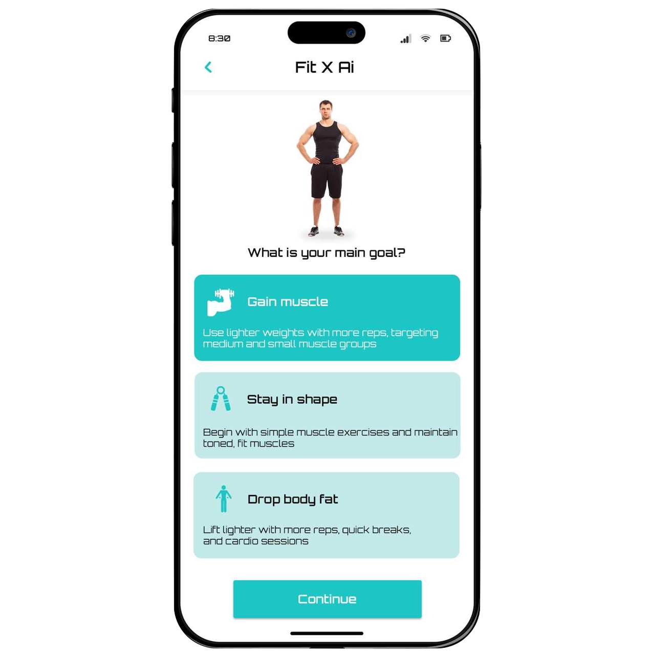 App screen