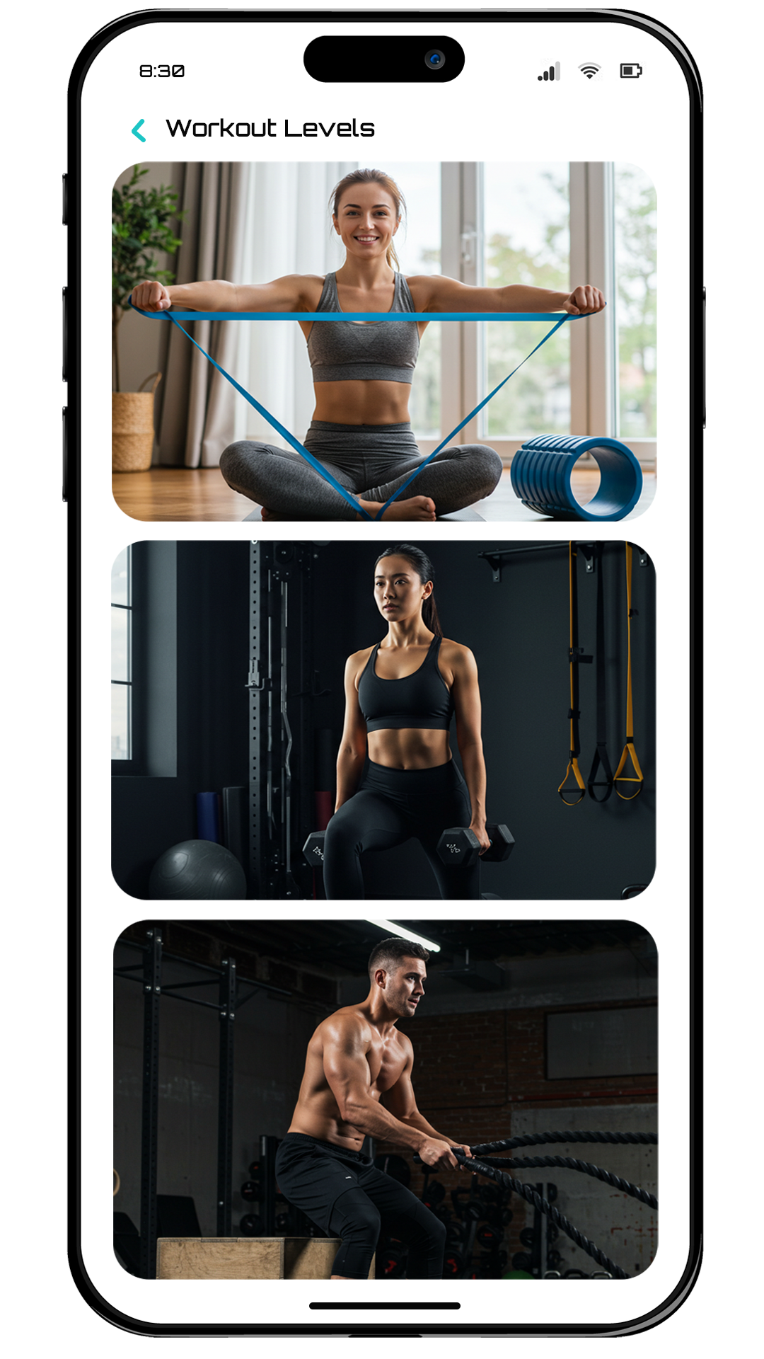 App screen